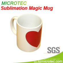 Promotional Heat Press of Partial Color Changing Mug